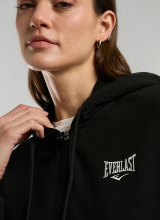 Everlast TW0036 167-Ever Classics Women Siyah Normal Düz Kadın Zip Ceket