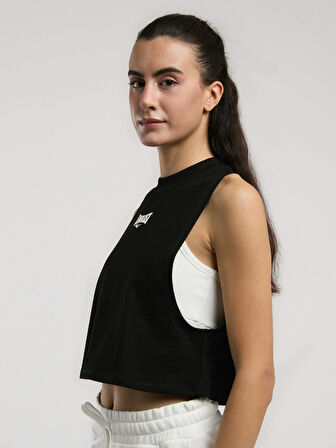 Ever Essentials Siyah Kadın Atlet