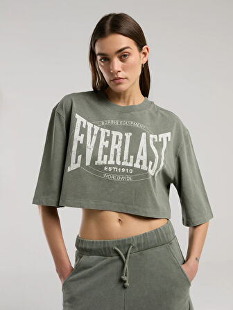 Everlast Authentic Boxing Wmn Kadın Crop Tişört TW0011