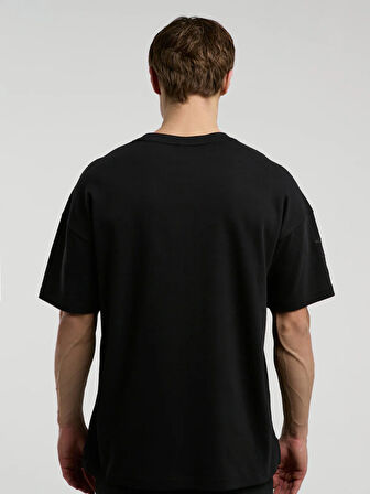 Ever Relaxed Oversize Siyah Erkek Tişört
