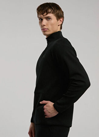 Everlast TM0004 167-Ever Relaxed Regular Siyah Regular Fit Düz Erkek Zip Ceket