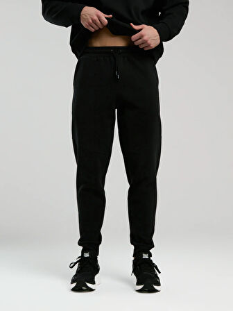 Ever Relaxed Regular Siyah Erkek Eşofman Altı TM0006