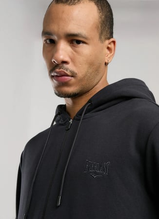 Everlast TM0039 333-Ever Essentials Regular Antrasit Normal Düz Erkek Zip Ceket