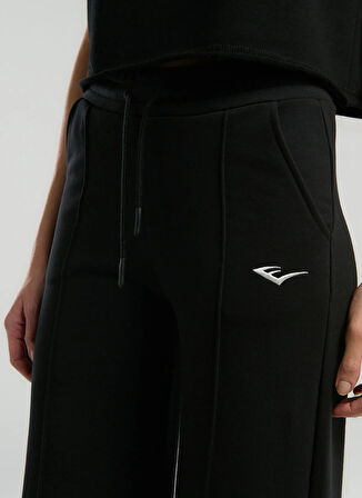 Everlast TW0035 167-Ever Classic Wmn Comfort Siyah Lastikli Bel Regular Fit Düz Kadın Eşofman Altı