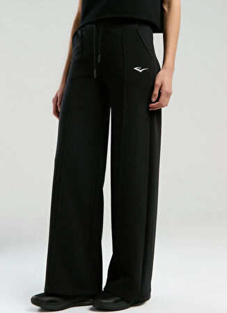 Everlast TW0035 167-Ever Classic Wmn Comfort Siyah Lastikli Bel Regular Fit Düz Kadın Eşofman Altı