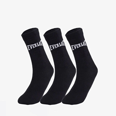 Everlast Ever Classics Unisex Siyah Çorap