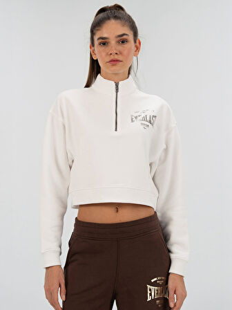 Everlast Bronx NYC Kahverengi Kadın Sweatshirt