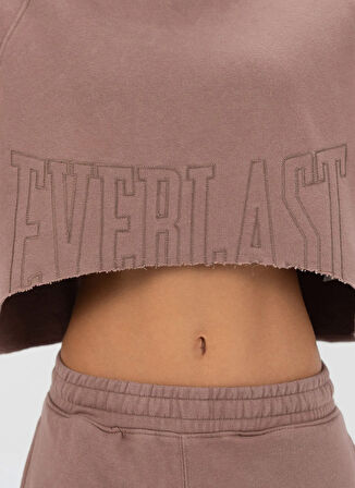 Everlast TW0089 313-Everlast Cool Relax Wmn Vizon Bisiklet Yaka Rahat Düz Kadın Sweatshırt