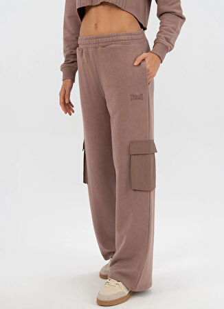 Everlast TW0091 313-Everlast Cool Relax Wmn Vizon Lastikli Bel Regular Fit Düz Kadın Eşofman Altı