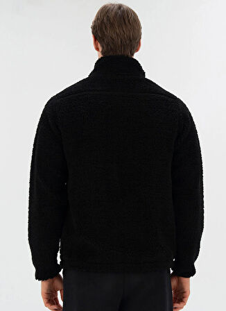 Everlast TM0110 167-Ever Winter Essentials Siyah Regular Fit Düz Erkek Zip Ceket