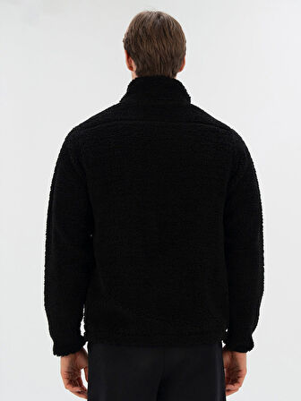 Everlast Winter Essentials Siyah Erkek Full Zip Sherpa Sweat