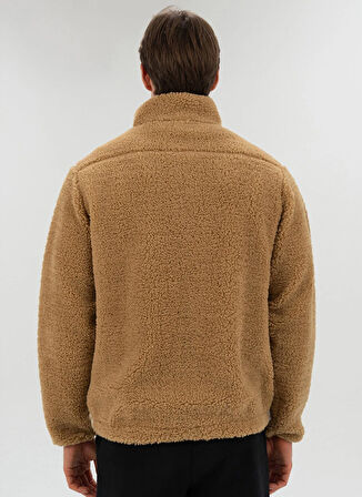 Everlast TM0110 289-Ever Winter Essentials Bej Regular Fit Düz Erkek Zip Ceket