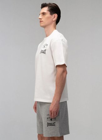 Everlast TM0138 112-Choice Of Champs Comfort Beyaz Bisiklet Yaka Normal Düz Erkek T-Shirt