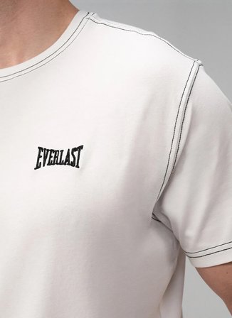 Everlast TM0142 112-Dot Colleciton Regular Beyaz Bisiklet Yaka Normal Düz Erkek T-Shirt