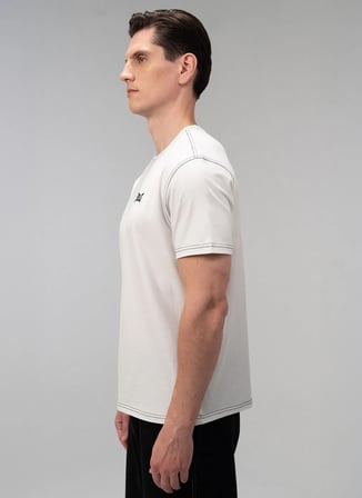 Everlast TM0142 112-Dot Colleciton Regular Beyaz Bisiklet Yaka Normal Düz Erkek T-Shirt