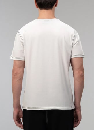 Everlast TM0142 112-Dot Colleciton Regular Beyaz Bisiklet Yaka Normal Düz Erkek T-Shirt