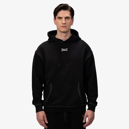 Everlast Dot Collection Comfort Fit Erkek Siyah Günlük Sweatshirt