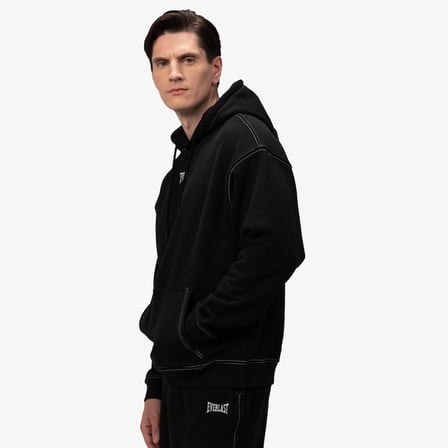 Everlast Dot Collection Comfort Fit Erkek Siyah Günlük Sweatshirt