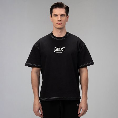 Everlast Dot Collection Comfort Fit Siyah Erkek T-Shirt