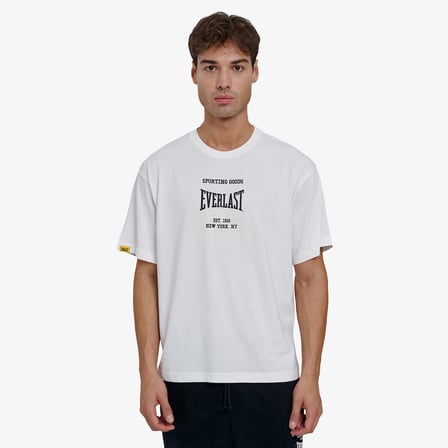 Everlast Sporting Goods Comfort Erkek Beyaz Günlük T-Shirt
