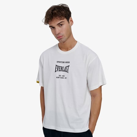Everlast Sporting Goods Comfort Erkek Beyaz Günlük T-Shirt