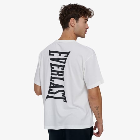 Everlast Sporting Goods Comfort Erkek Beyaz Günlük T-Shirt