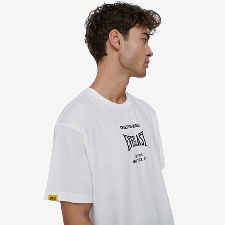 Everlast Sporting Goods Comfort Erkek Beyaz Günlük T-Shirt