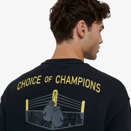Everlast Choice Of Champs Comfort Erkek Siyah Günlük Sweatshirt