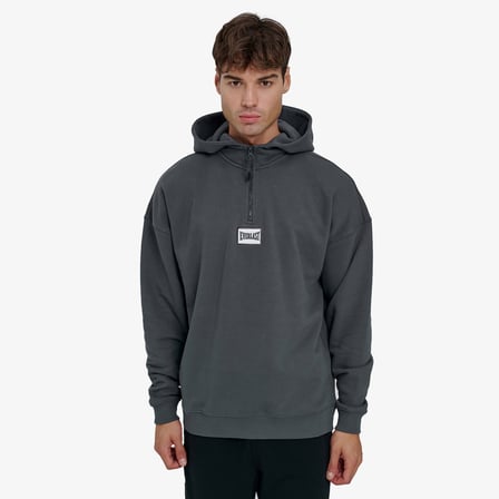 Everlast Graphic Gloves Oversize Erkek Gri Günlük Sweatshirt