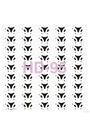 Hd095 Home Dekor Stencil 45x45