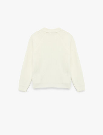 Uzun Kollu Bisiklet Yaka Basic Triko Kazak