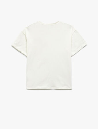 Pamuklu Lisanslı Power Puff Girls Baskılı Kısa Kollu Tişört 