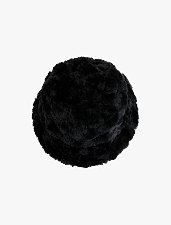 Peluş Bucket Şapka