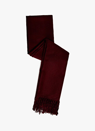 Koton Bordo Kadın Atkı 6WAK50053AA