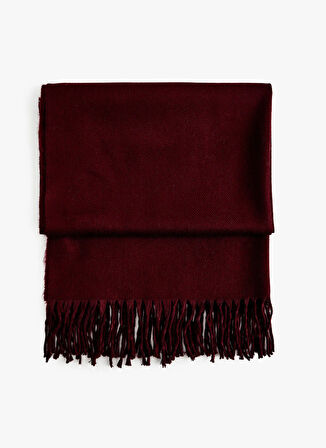 Koton Bordo Kadın Atkı 6WAK50053AA