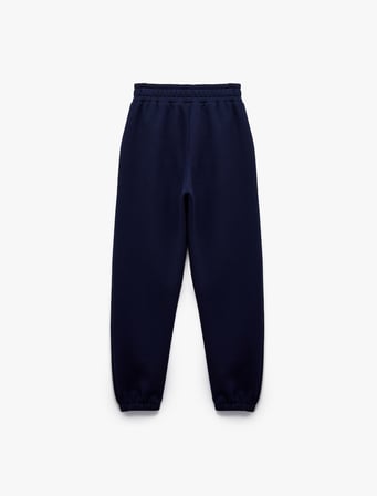Şardonlu Cepli Beli Lastikli Oversize Jogger Eşofman Altı