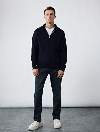 Pamuklu Normal Bel Slim Fit Jean Pantolon - Brad Jean