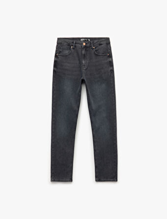 Pamuklu Normal Bel Slim Fit Jean Pantolon - Brad Jean