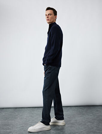 Pamuklu Normal Bel Slim Fit Jean Pantolon - Brad Jean