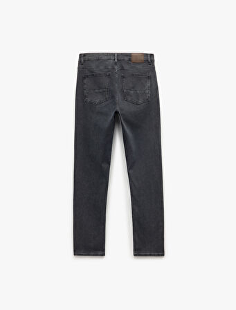 Pamuklu Normal Bel Slim Fit Jean Pantolon - Brad Jean