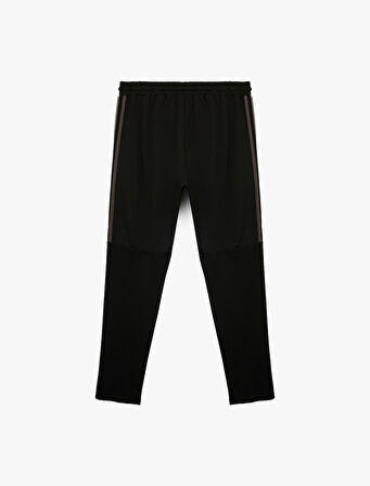 Beli Bağcıklı Biyeli Cep Detaylı Spor Eşofman Altı