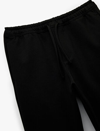 Straight Fit Cep Detaylı Rahat Kesim Beli Bağcıklı Pantolon