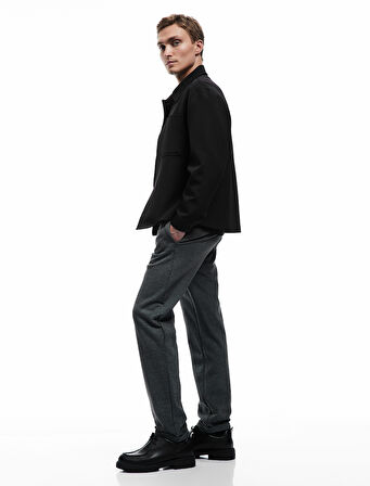 Cep Detaylı Katlamalı Paça Beli Bağcıklı Pantolon