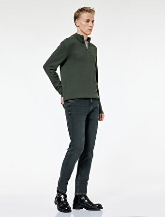 Pamuklu Normal Bel Slim Fit Jean Pantolon - Brad Jean