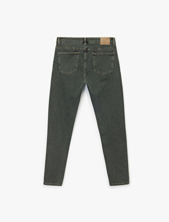 Pamuklu Normal Bel Slim Fit Jean Pantolon - Brad Jean