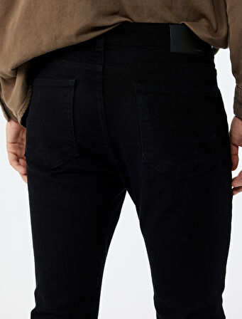 Pamuklu Normal Bel Slim Fit Jean Pantolon - Brad Jean