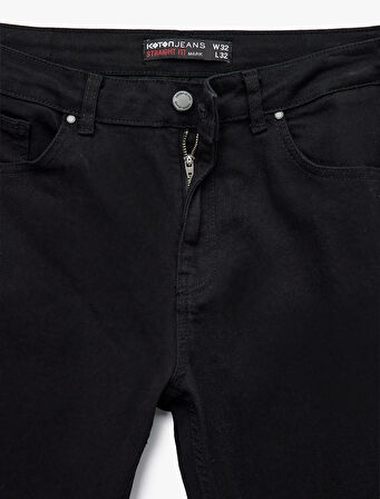 Normal Bel Straight Fit Jean Pantolon - Mark Jean