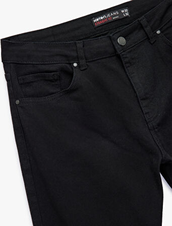 Normal Bel Straight Fit Jean Pantolon - Mark Jean