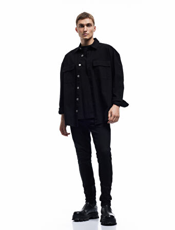 Normal Bel Cep Detaylı Skinny Fit Jean Pantolon - Michael Jean