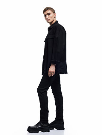 Normal Bel Cep Detaylı Skinny Fit Jean Pantolon - Michael Jean